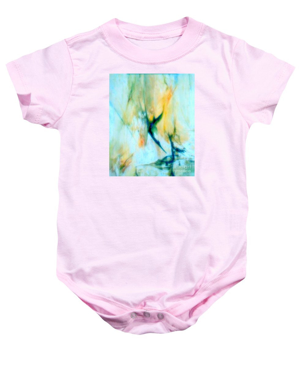 Baby Onesie - Abstract In Blue