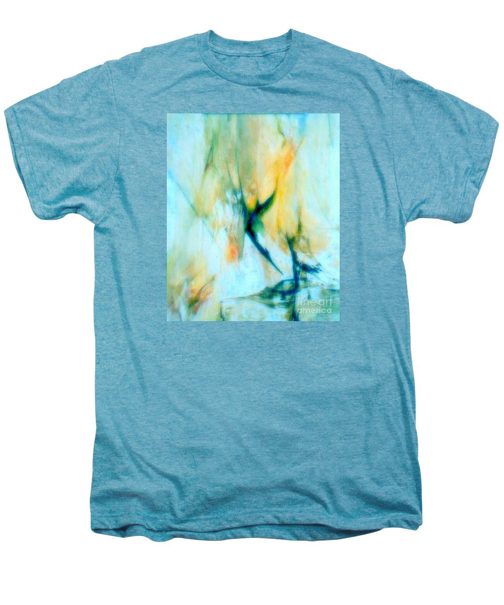 Men's Premium T-Shirt - Abstract In Blue