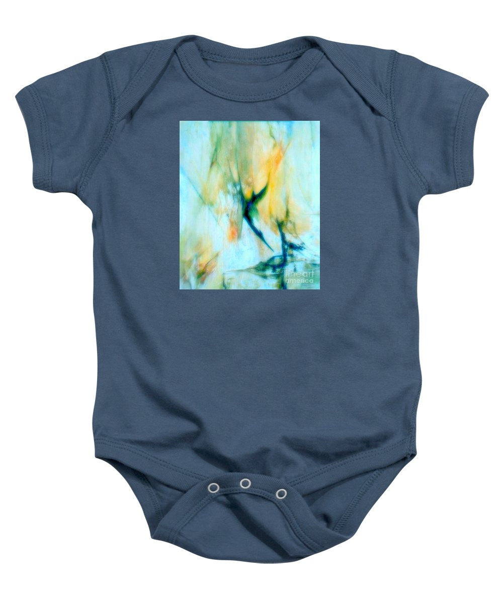 Baby Onesie - Abstract In Blue