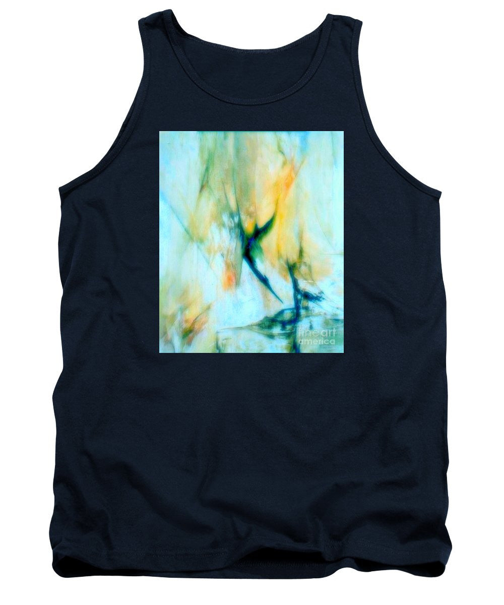 Tank Top - Abstract In Blue