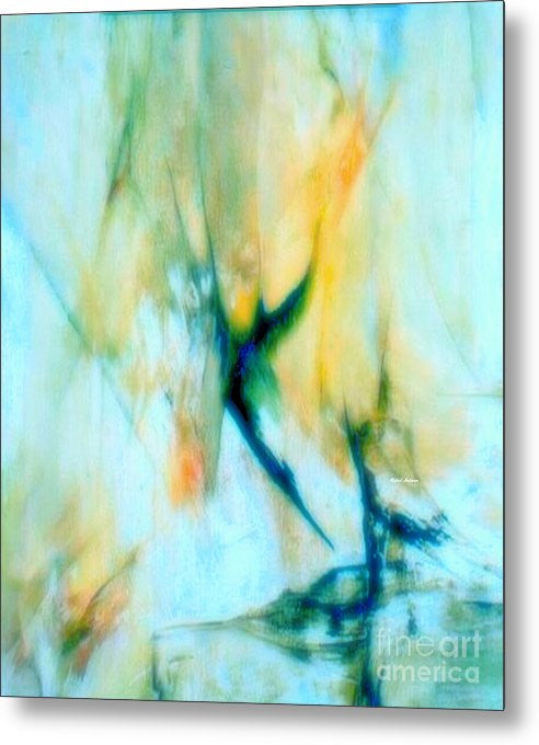 Metal Print - Abstract In Blue