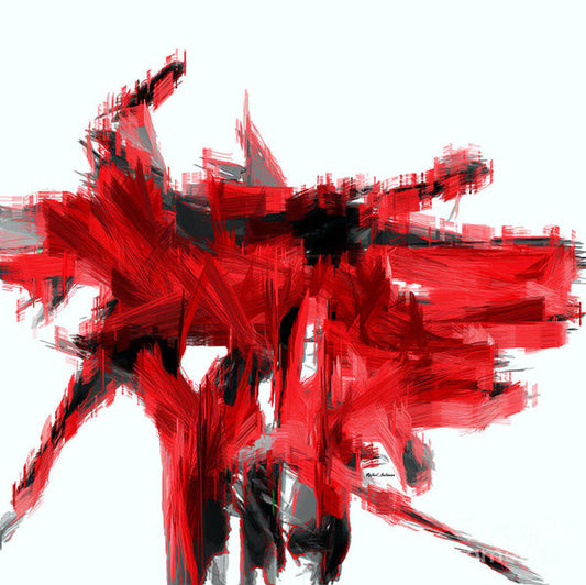 Art Print - Abstract In Red