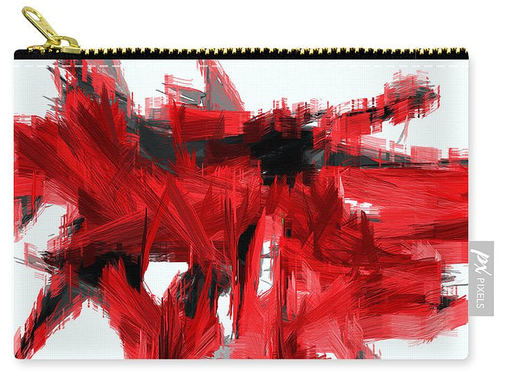 Carry-All Pouch - Abstract In Red