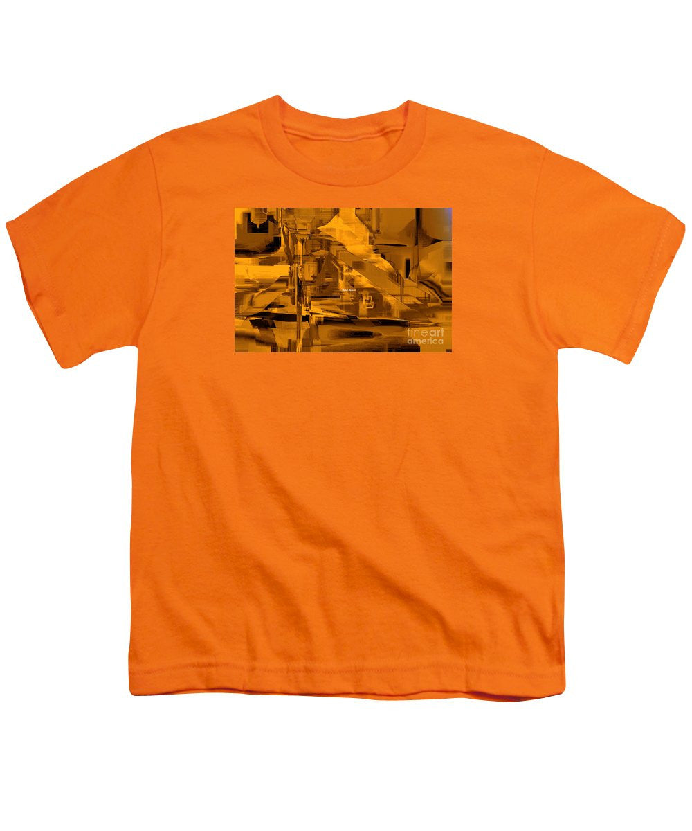 Youth T-Shirt - Abstract In Sepia