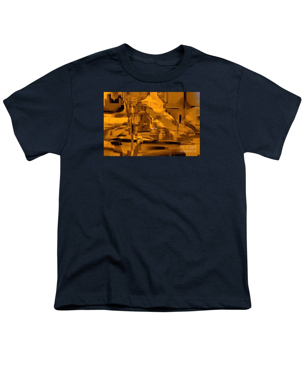 Youth T-Shirt - Abstract In Sepia