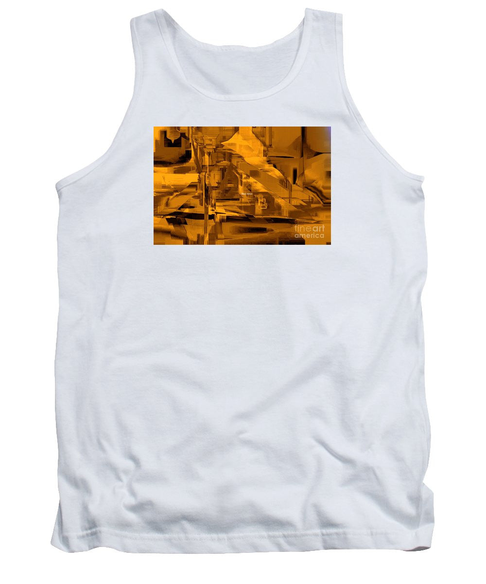 Tank Top - Abstract In Sepia