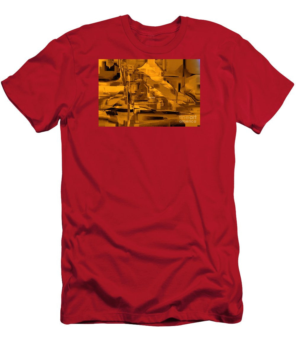 Men's T-Shirt (Slim Fit) - Abstract In Sepia