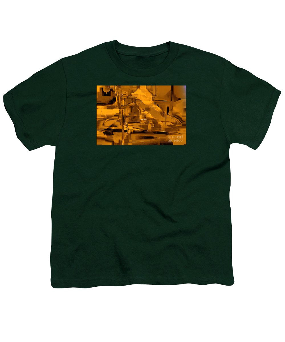 Youth T-Shirt - Abstract In Sepia