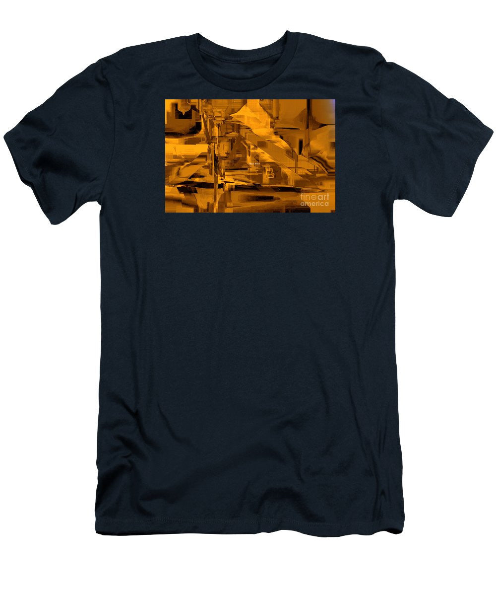 Men's T-Shirt (Slim Fit) - Abstract In Sepia