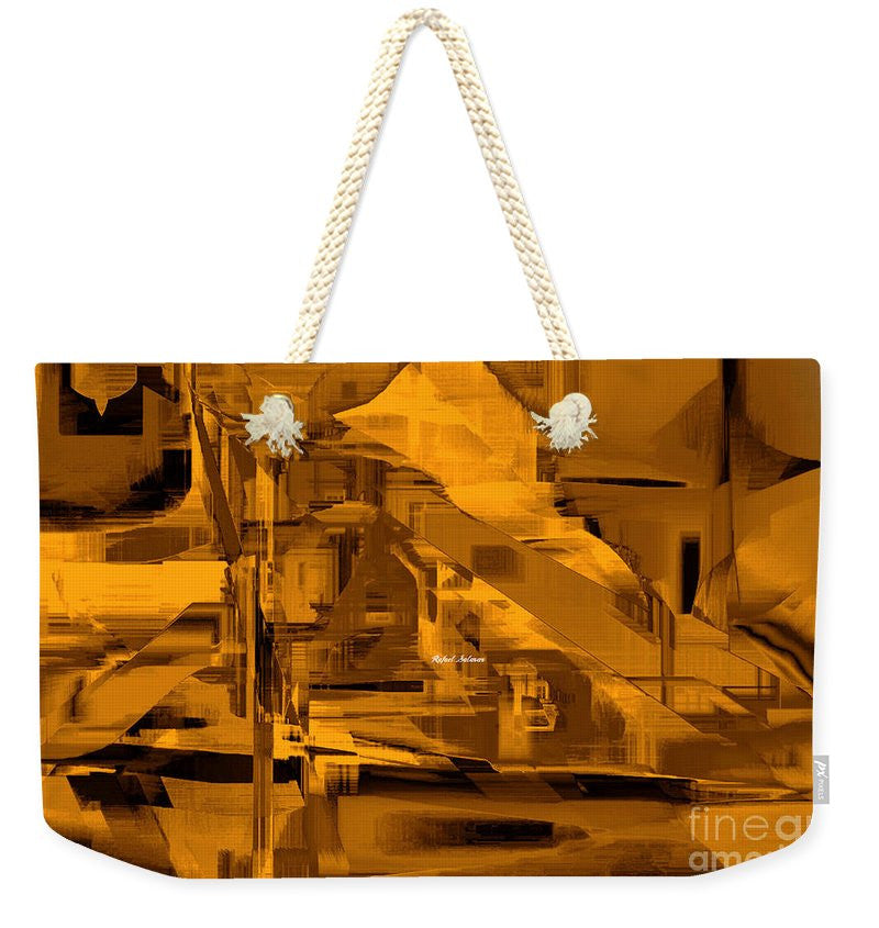 Weekender Tote Bag - Abstract In Sepia