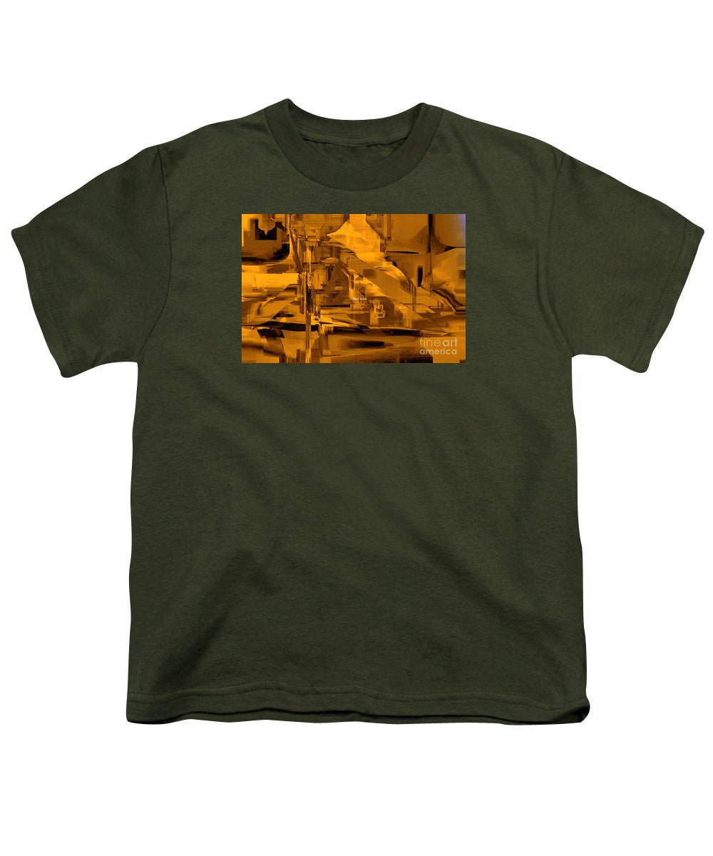 Youth T-Shirt - Abstract In Sepia