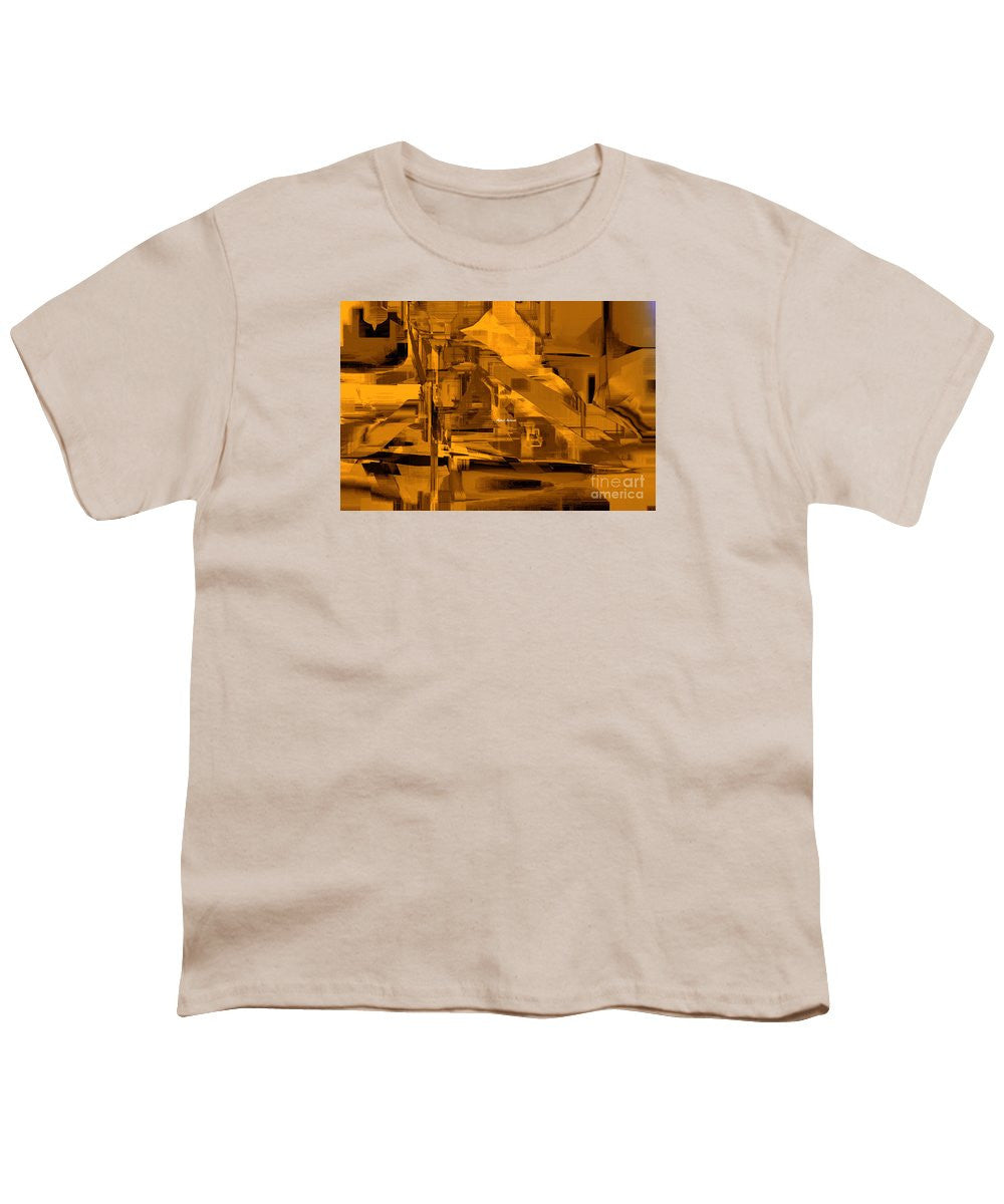 Youth T-Shirt - Abstract In Sepia