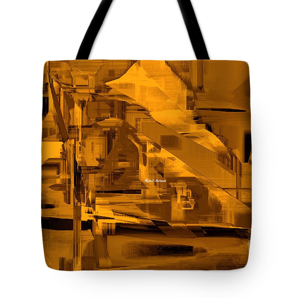 Tote Bag - Abstract In Sepia