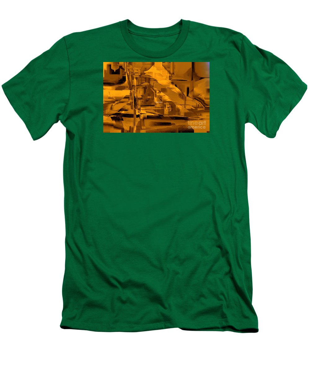 Men's T-Shirt (Slim Fit) - Abstract In Sepia