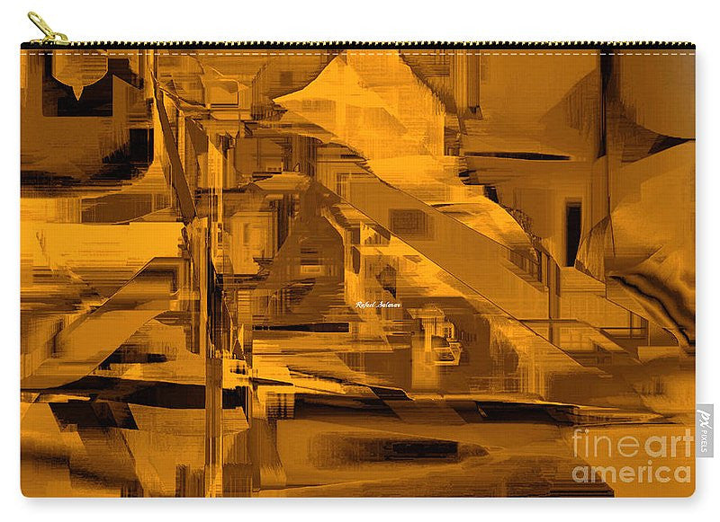 Carry-All Pouch - Abstract In Sepia