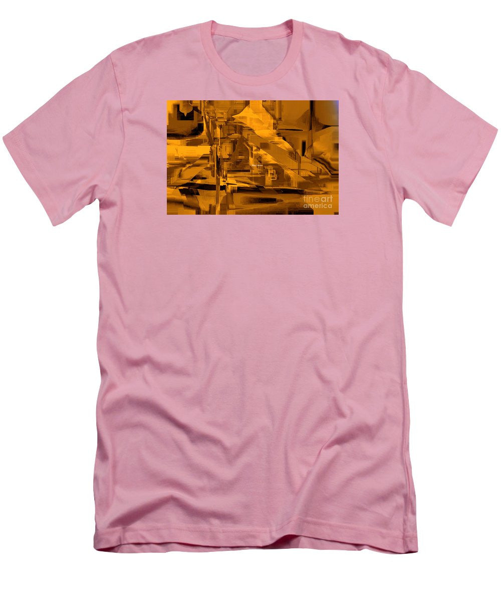 Men's T-Shirt (Slim Fit) - Abstract In Sepia