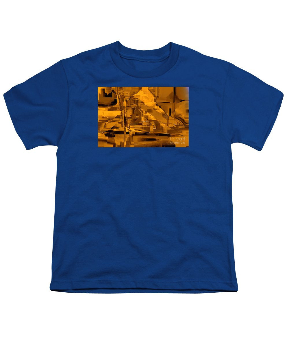 Youth T-Shirt - Abstract In Sepia