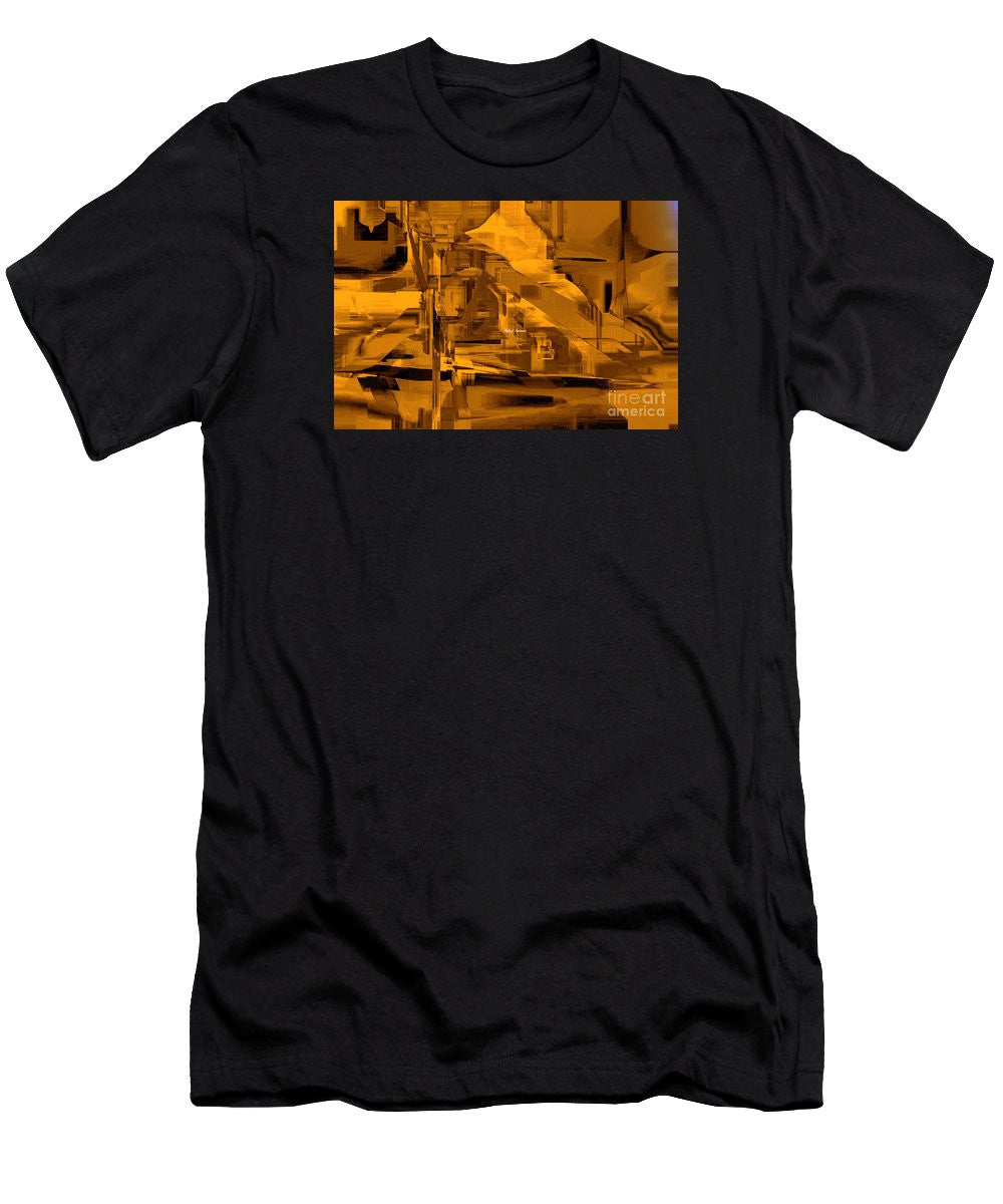 Men's T-Shirt (Slim Fit) - Abstract In Sepia