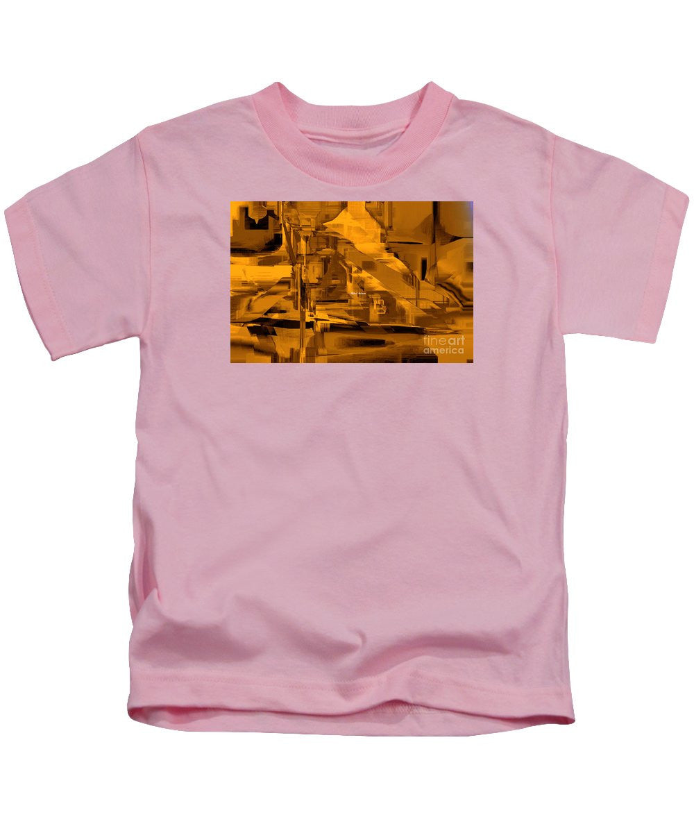 Kids T-Shirt - Abstract In Sepia