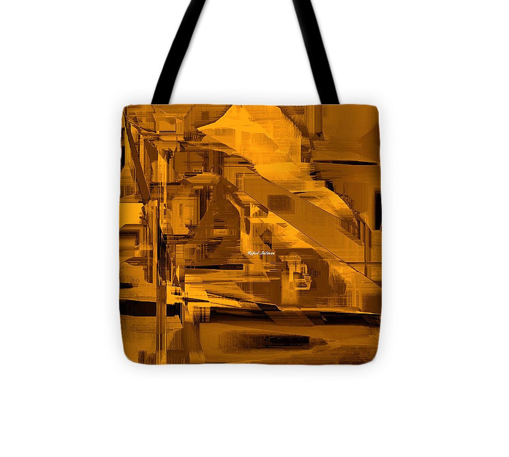 Tote Bag - Abstract In Sepia