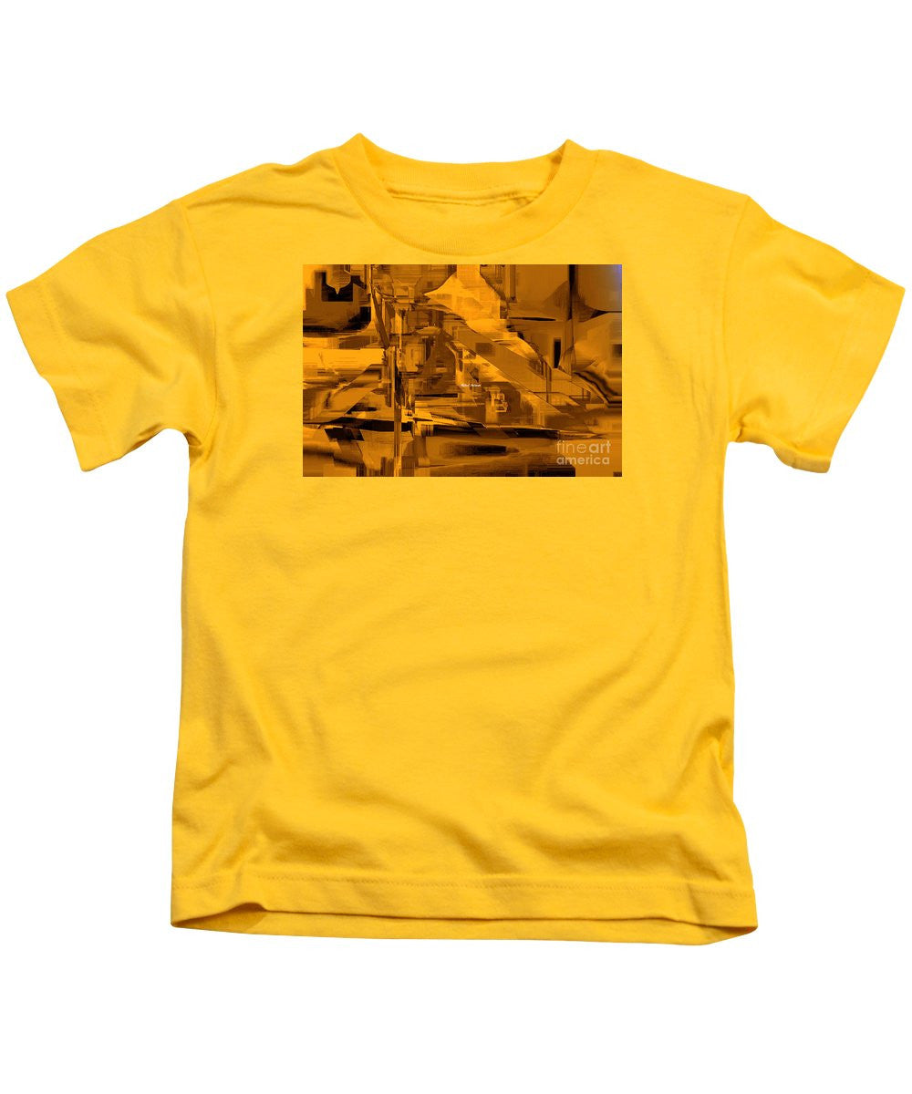 Kids T-Shirt - Abstract In Sepia