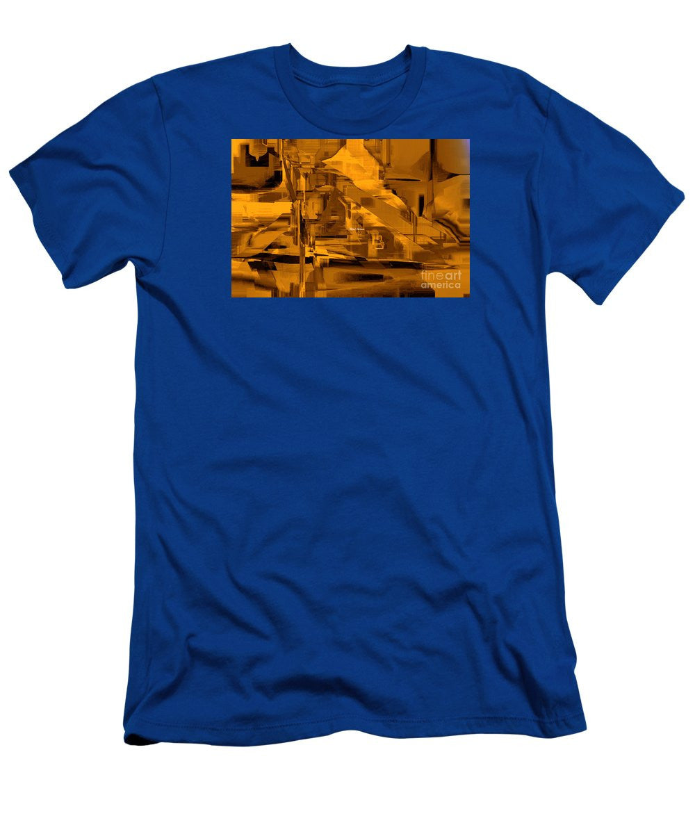 Men's T-Shirt (Slim Fit) - Abstract In Sepia