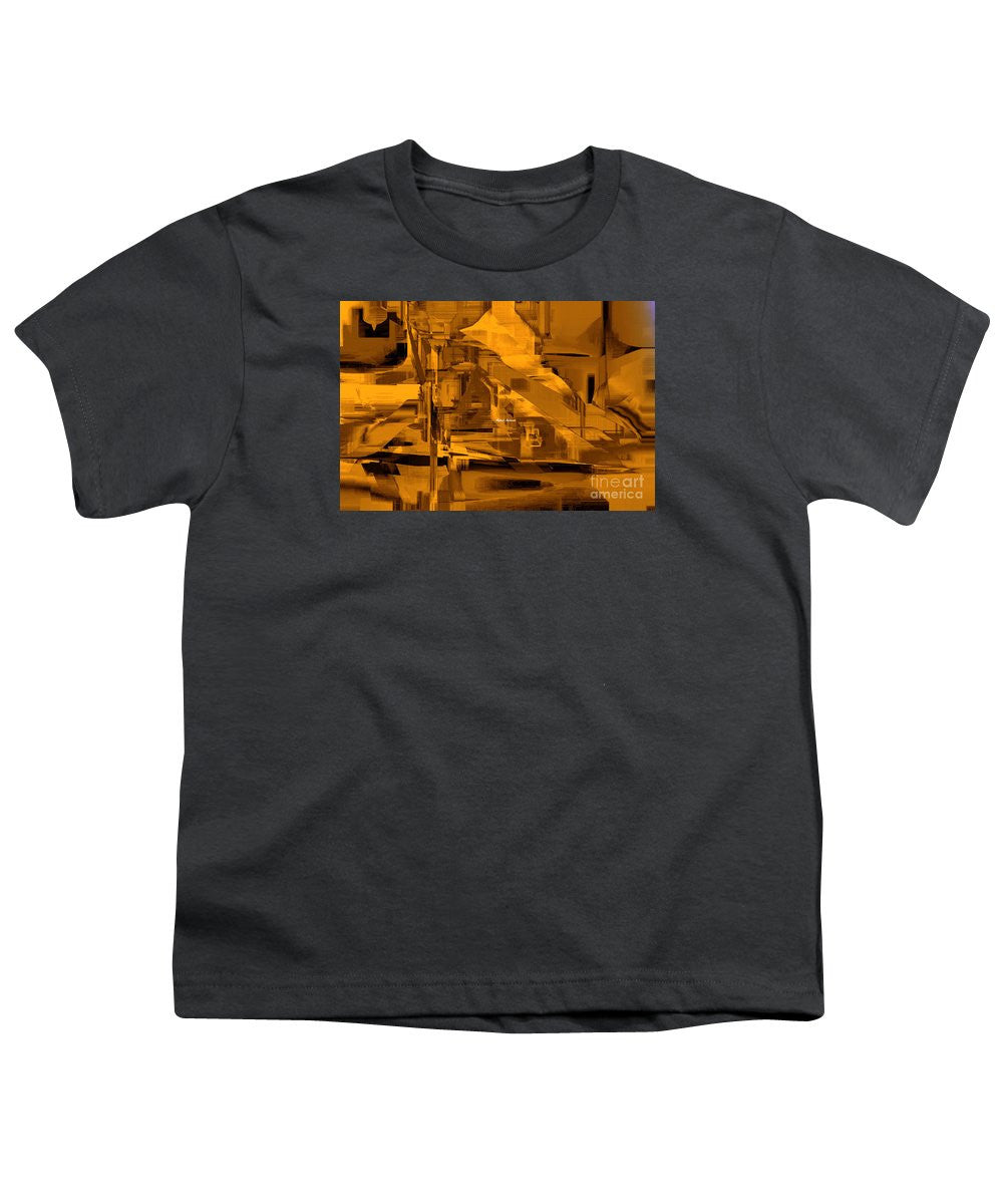 Youth T-Shirt - Abstract In Sepia