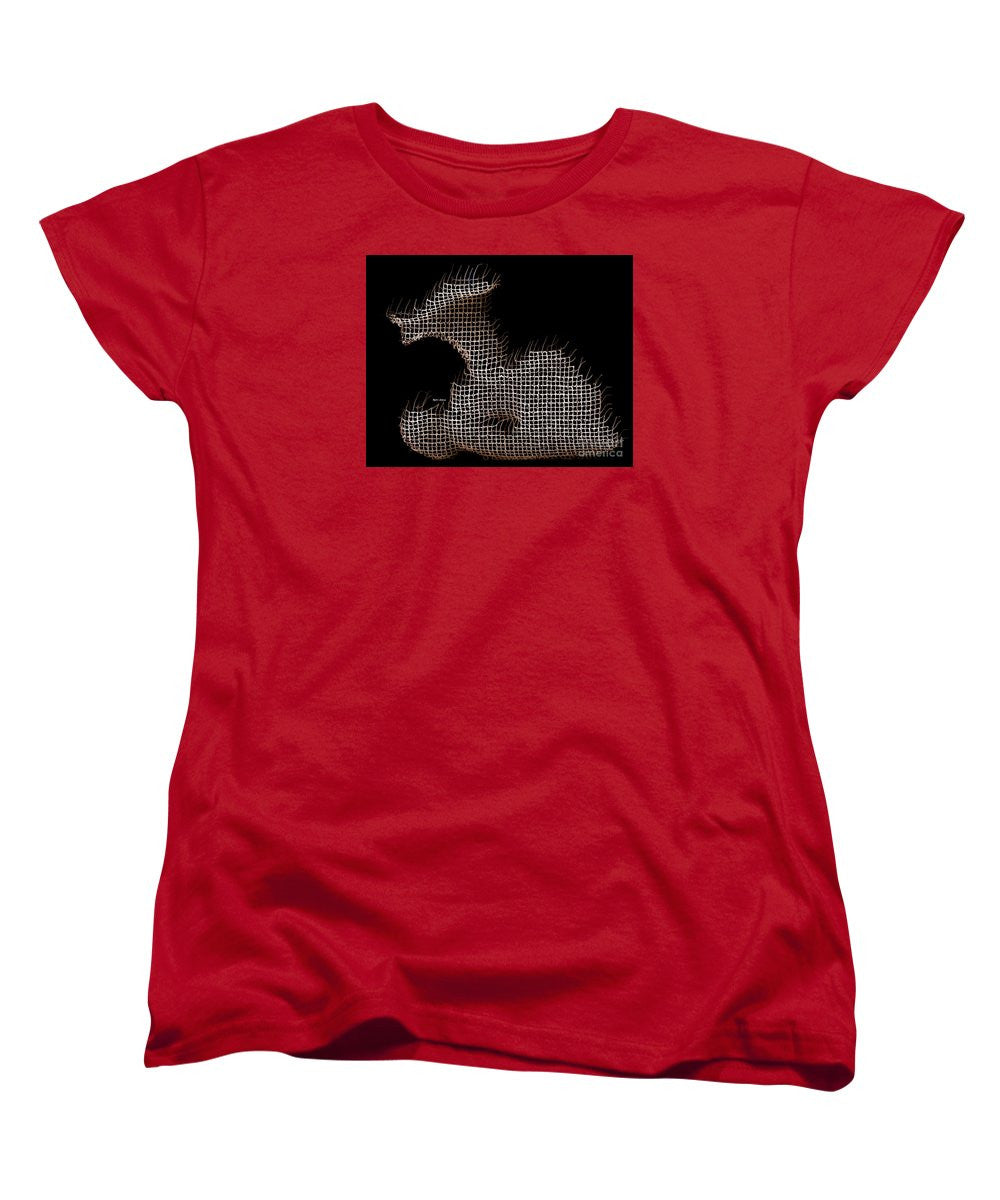 T-shirt pour femme (coupe standard) - Abstract In The Wired