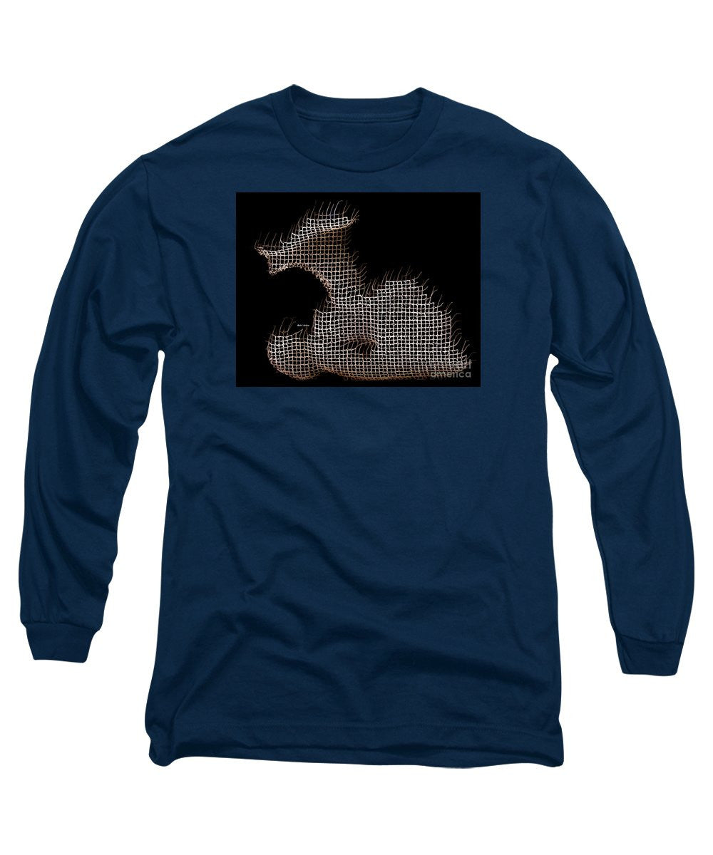 Long Sleeve T-Shirt - Abstract In The Wired