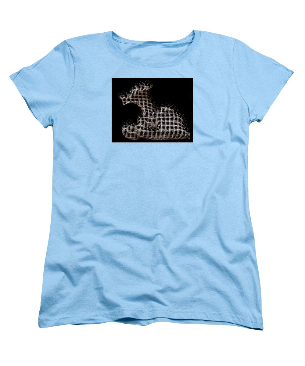 T-shirt pour femme (coupe standard) - Abstract In The Wired