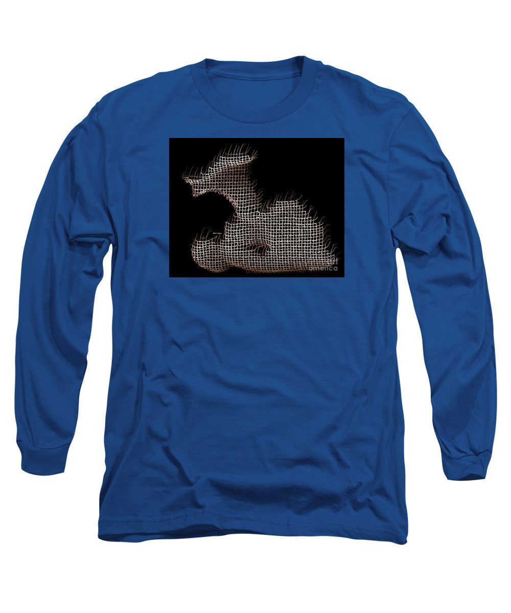 Long Sleeve T-Shirt - Abstract In The Wired