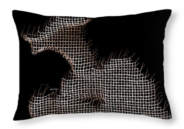 Throw Pillow - Abstract In The Wired