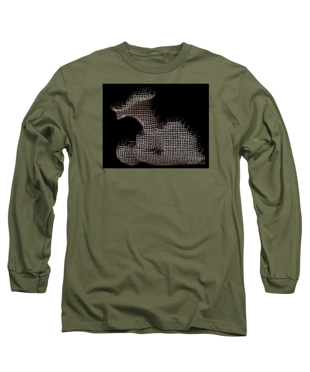 Long Sleeve T-Shirt - Abstract In The Wired