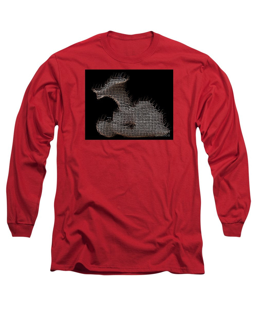 Long Sleeve T-Shirt - Abstract In The Wired