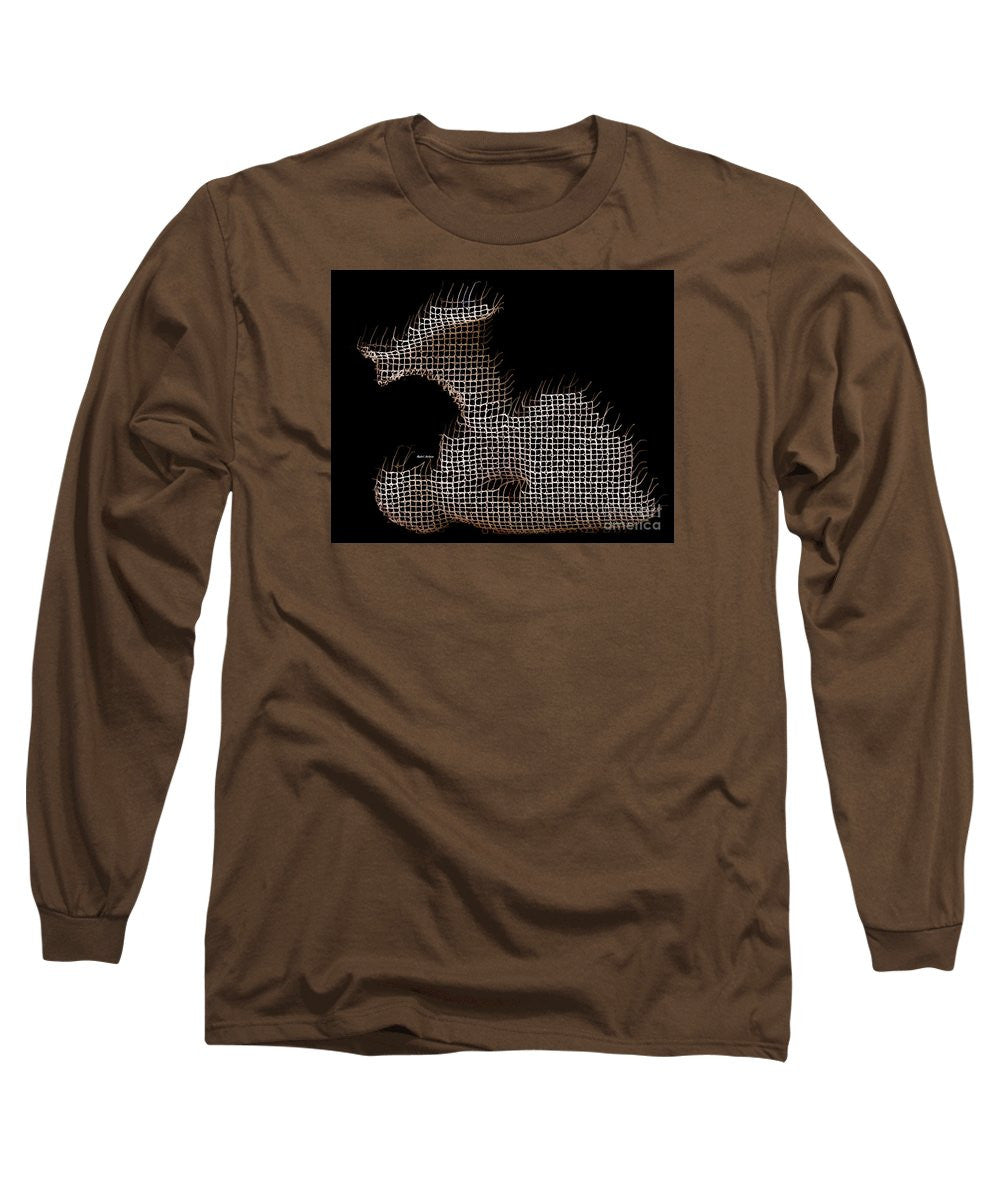 Long Sleeve T-Shirt - Abstract In The Wired