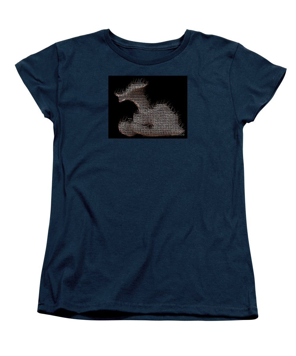 T-shirt pour femme (coupe standard) - Abstract In The Wired