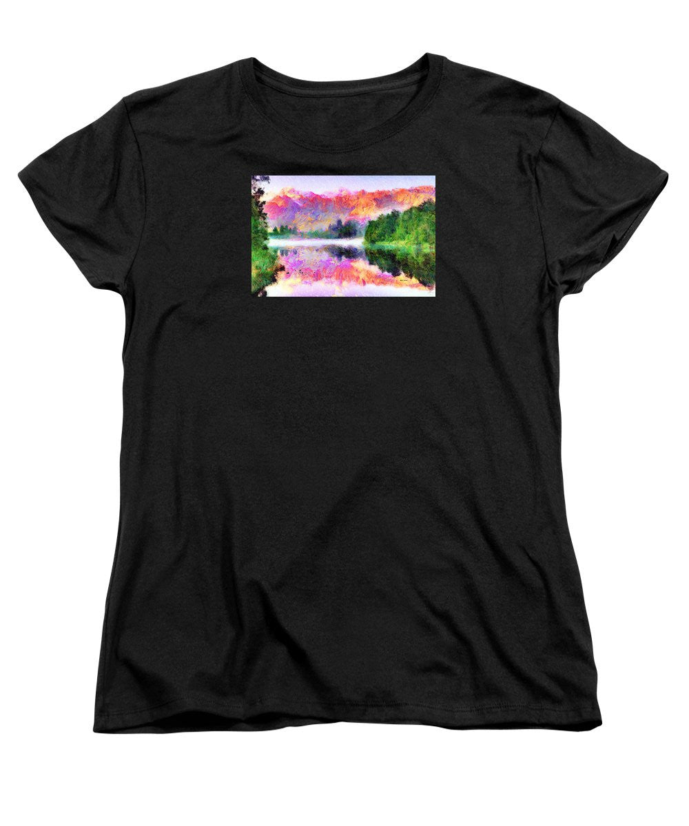 Women's T-Shirt (Standard Cut) - Abstract Landscape 0743