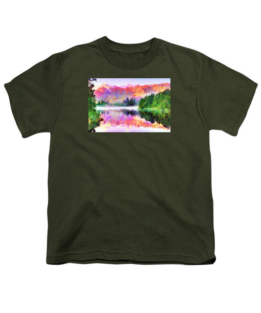 Youth T-Shirt - Abstract Landscape 0743