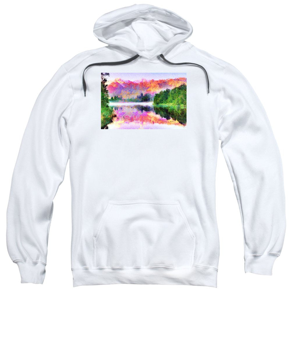 Sweatshirt - Abstract Landscape 0743