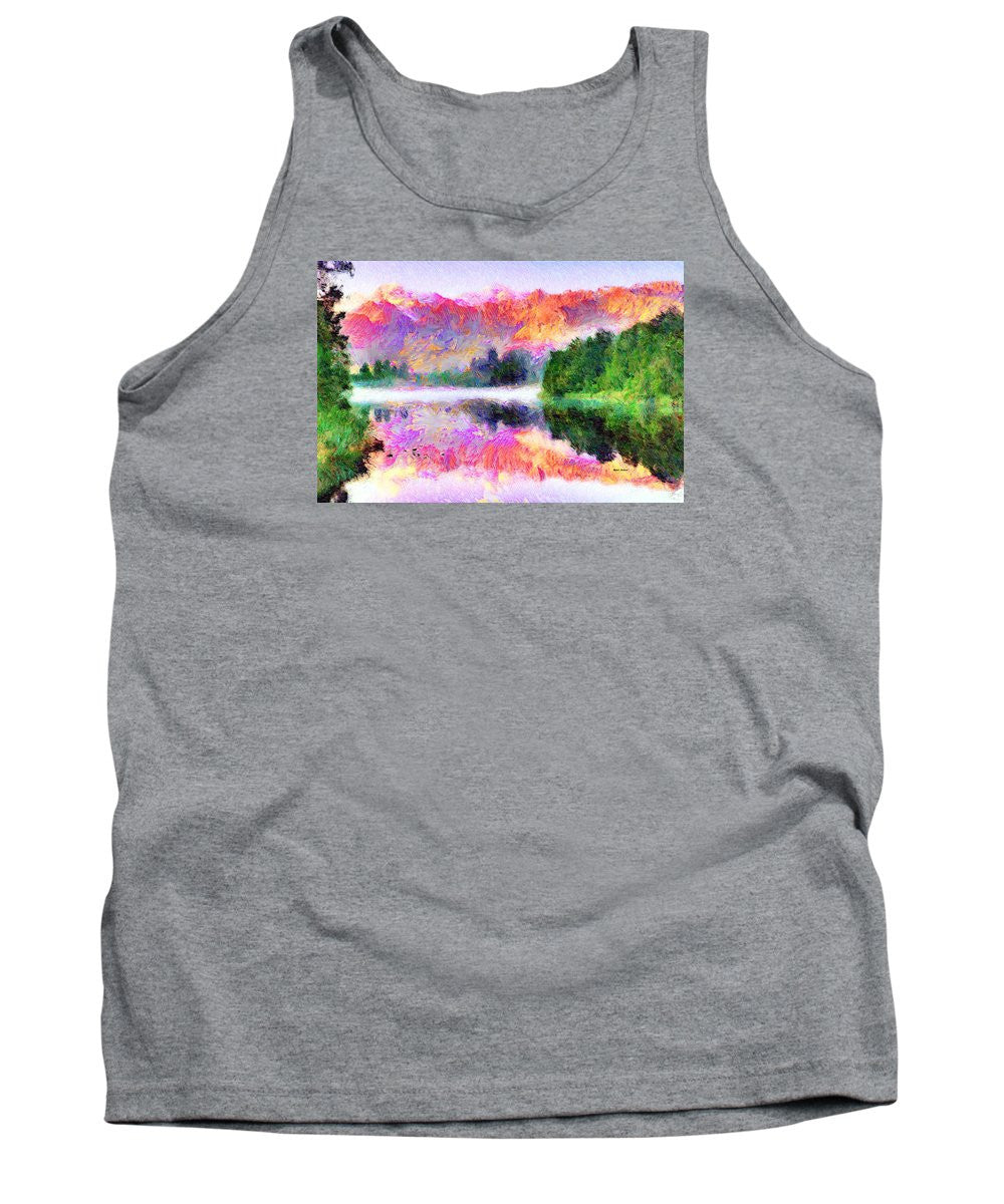 Tank Top - Abstract Landscape 0743