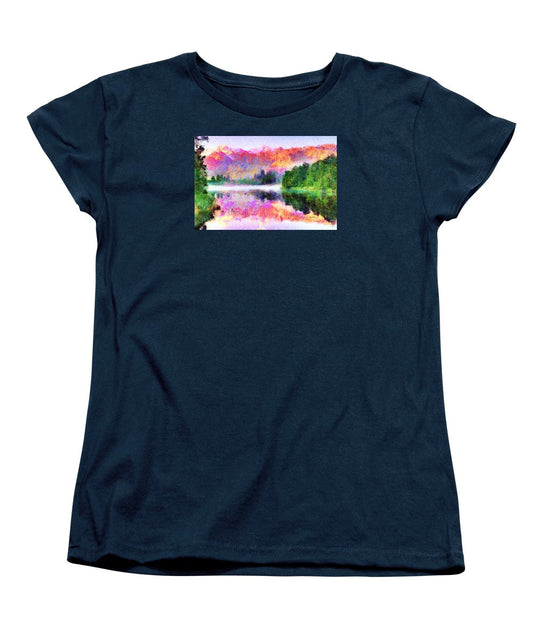 Women's T-Shirt (Standard Cut) - Abstract Landscape 0743