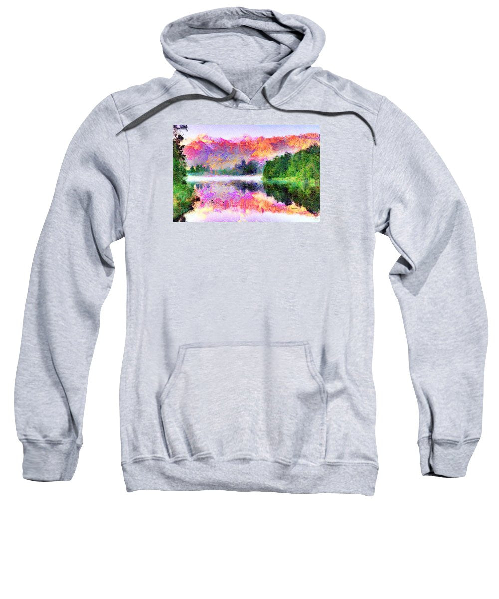 Sweatshirt - Abstract Landscape 0743