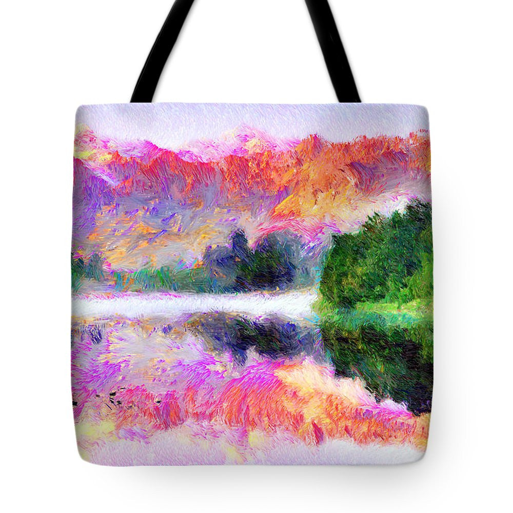 Tote Bag - Abstract Landscape 0743