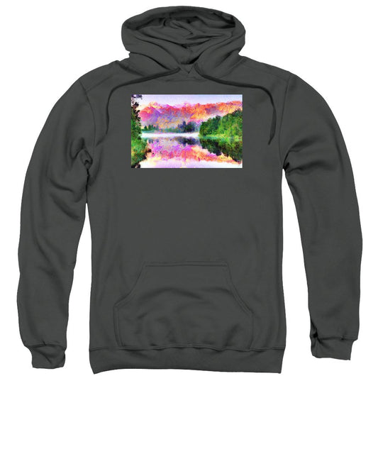 Sweatshirt - Abstract Landscape 0743