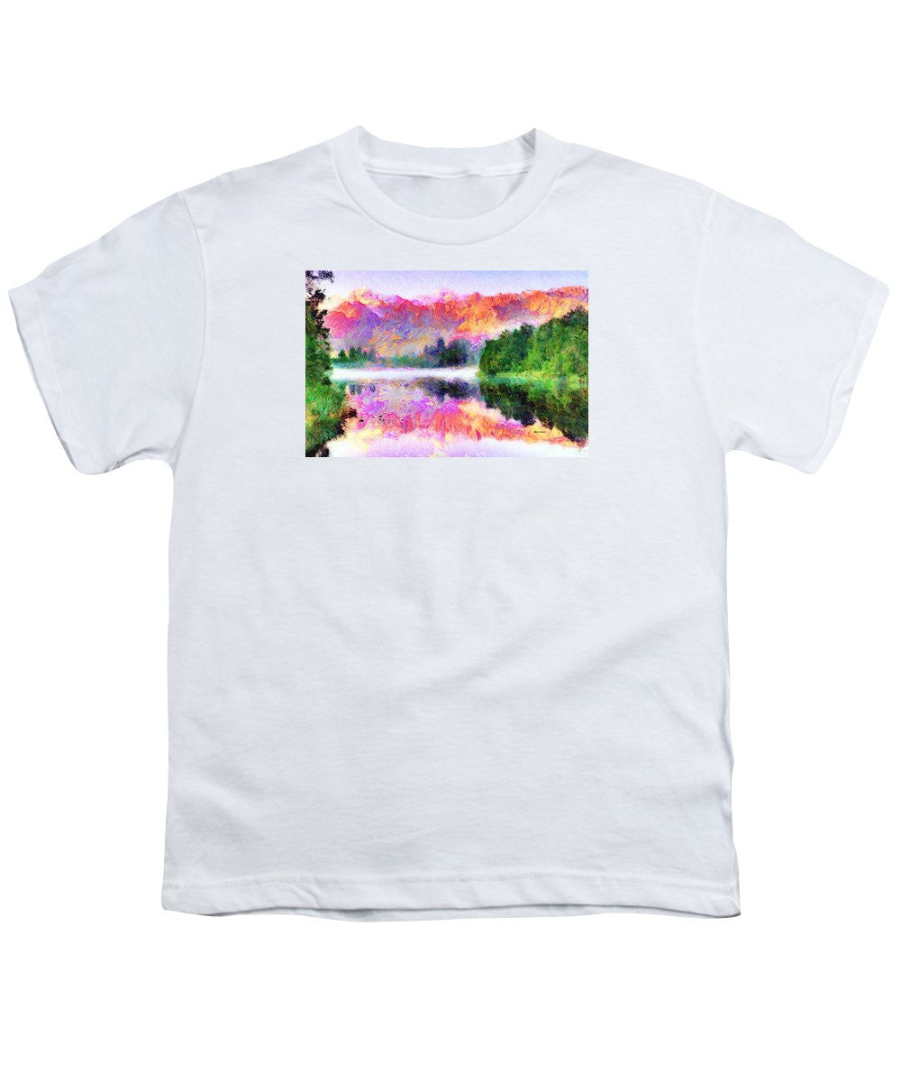 Youth T-Shirt - Abstract Landscape 0743