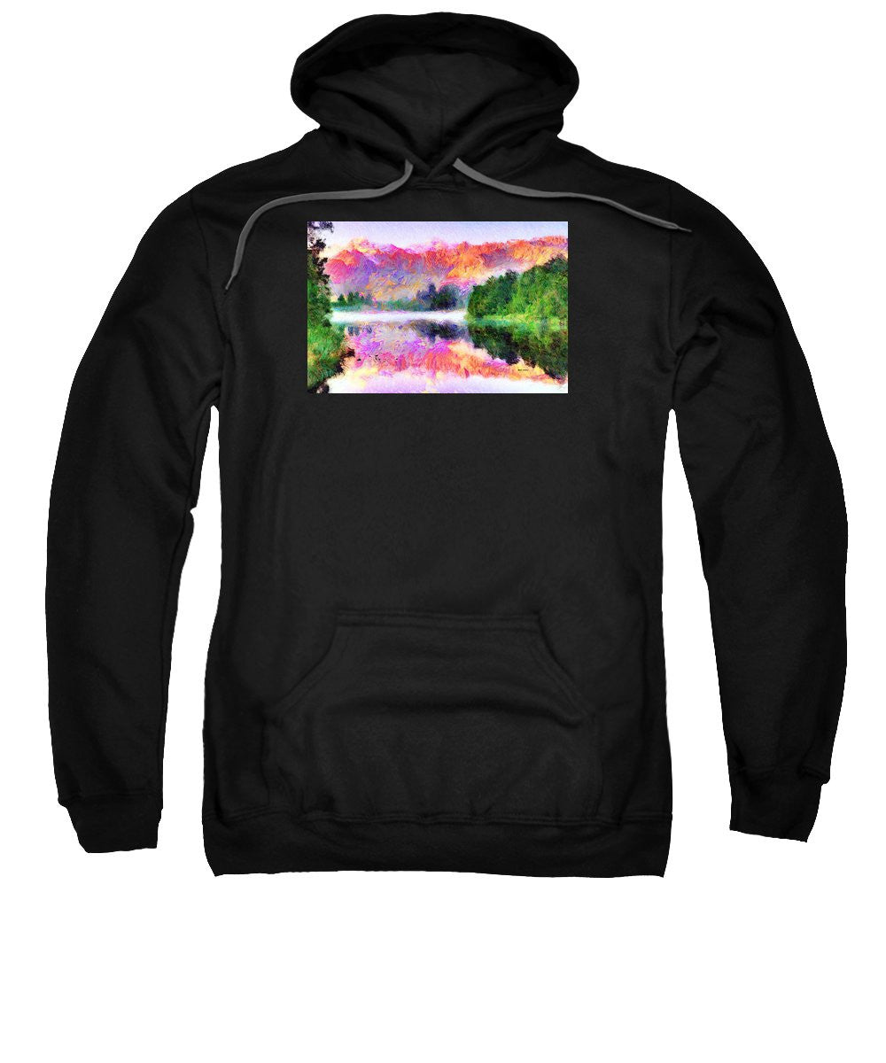 Sweatshirt - Abstract Landscape 0743