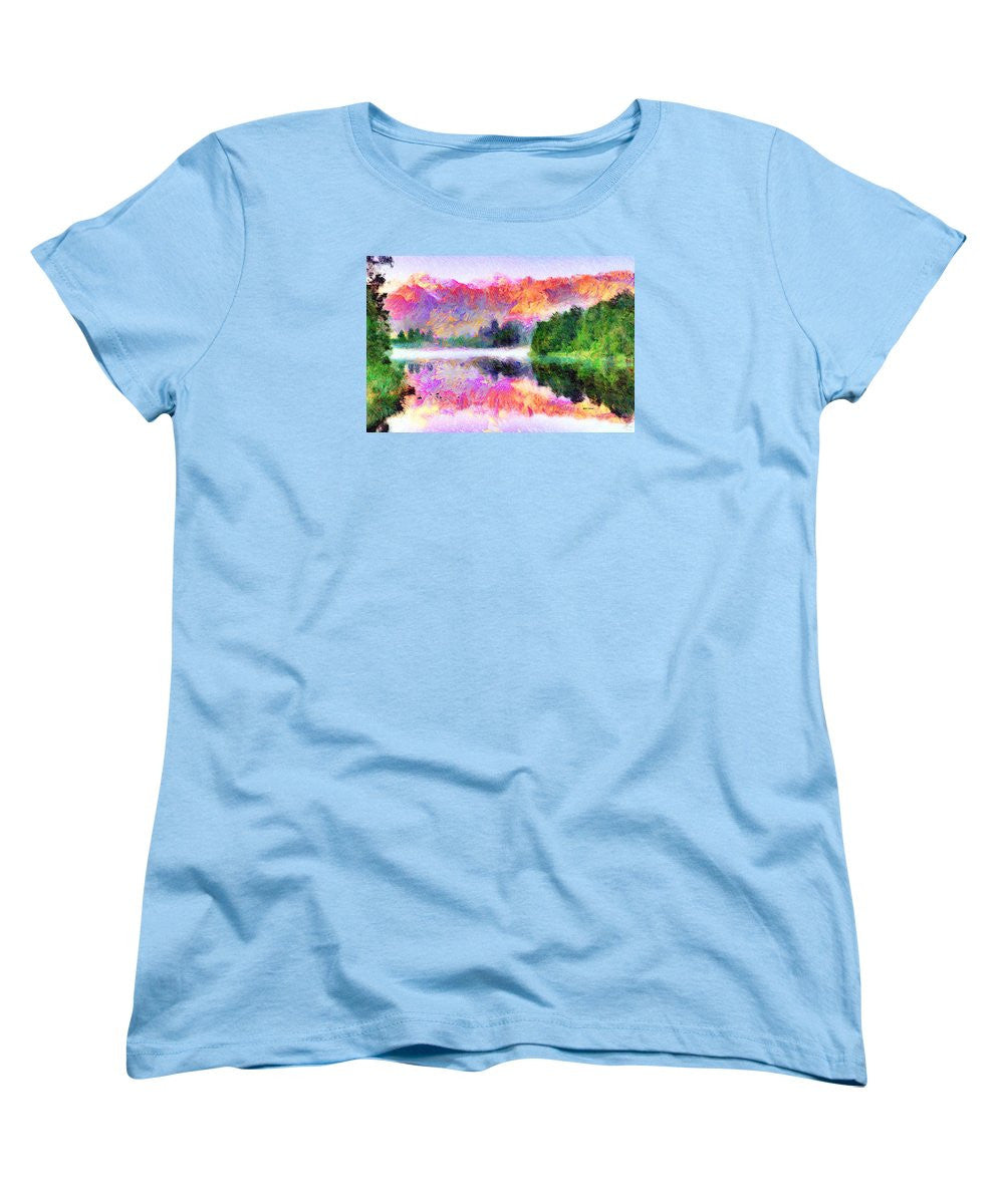 Women's T-Shirt (Standard Cut) - Abstract Landscape 0743