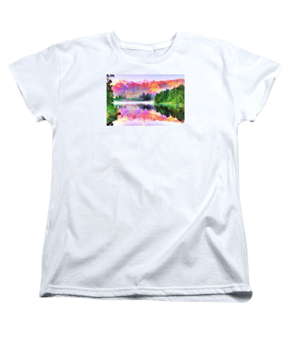 Women's T-Shirt (Standard Cut) - Abstract Landscape 0743