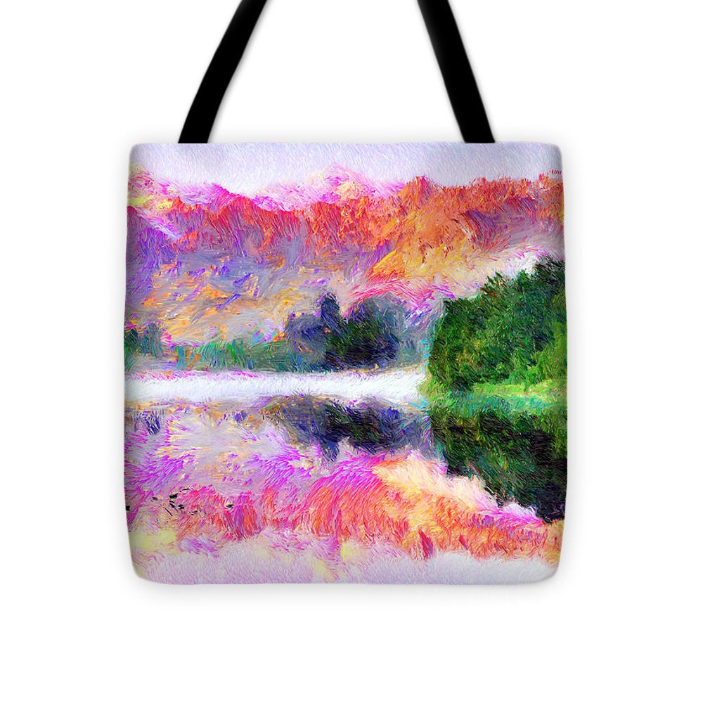 Tote Bag - Abstract Landscape 0743