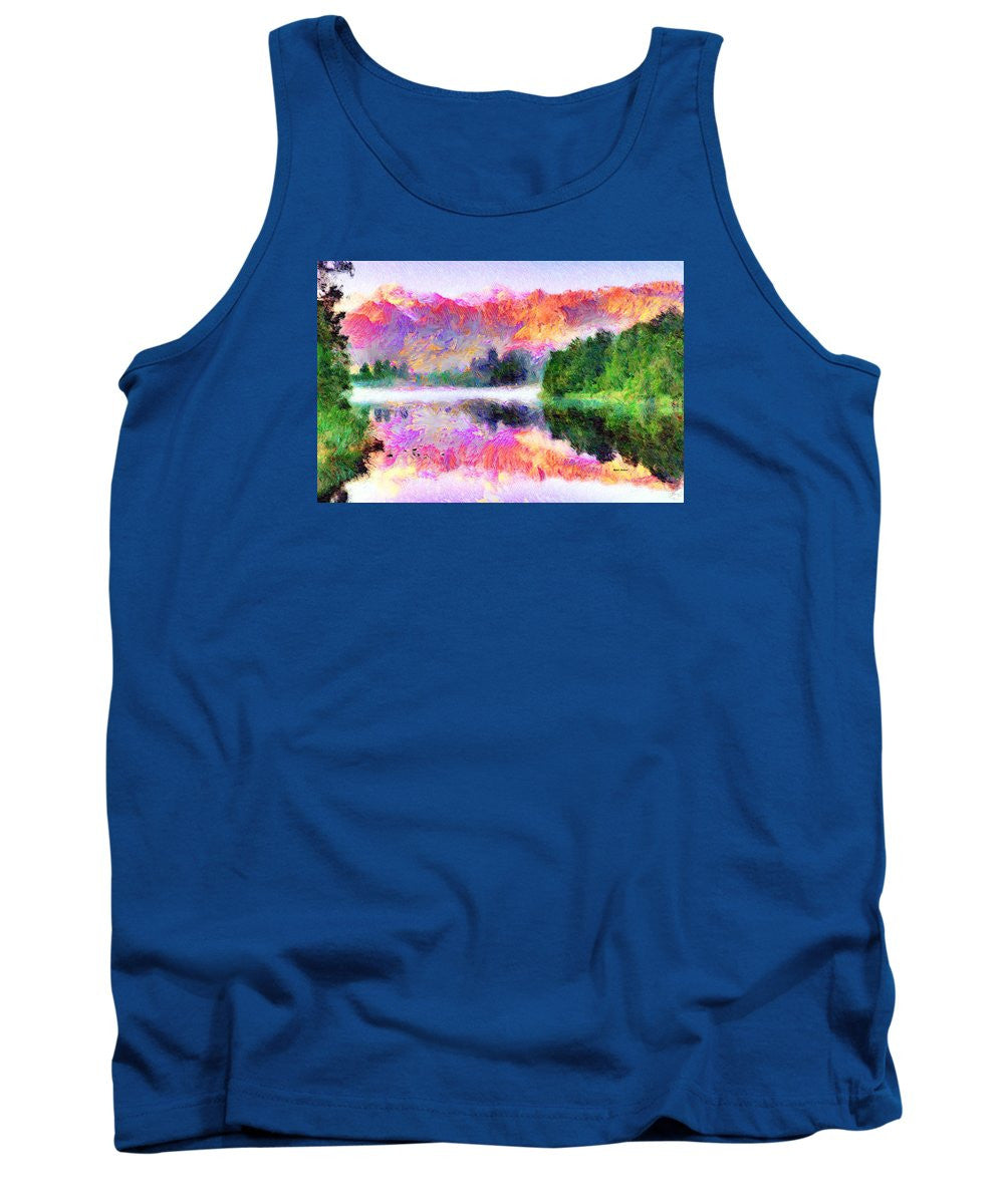 Tank Top - Abstract Landscape 0743